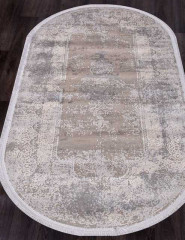 Турецкий ковер ATLAS-9307-GREY-GREY-OVAL