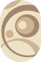 Овальный ковер PLATINUM T151 CREAM