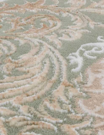 Турецкий ковер QATAR-33031-040-GREEN-OVAL