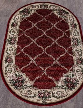 Ковёр COLIZEY-D468-RED-OVAL