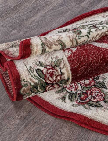 Ковёр COLIZEY-D468-RED-OVAL