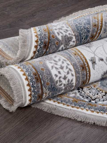 Турецкий ковер CASABLANKA-9733A-WHITE-OVAL