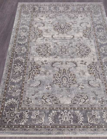 Турецкий ковер BOSFOR-O0211-695-CREAM-GREY-STAN