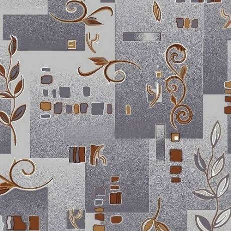 Палас ''Лилия этюд Серый''