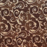 Палас ''Вензель этюд Коричневый''