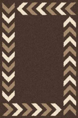 Прямоугольный ковер PLATINUM T638 BROWN
