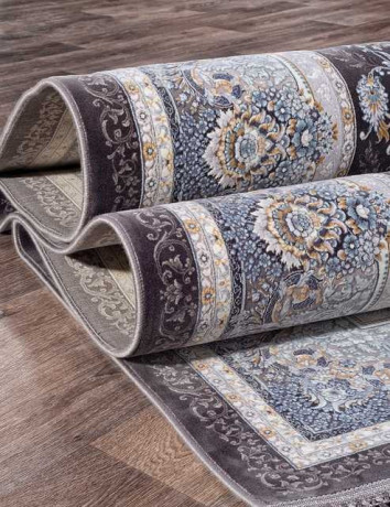Иранский ковер FARSI 1200 G256-DARK-GRAY-STAN