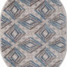 Ковёр MOROCCO-D855-BLUE-OVAL