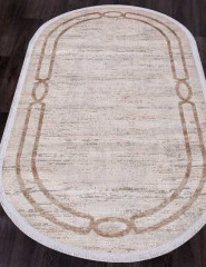 Турецкий ковер ATLAS-9316-BEIGE-BEIGE-OVAL
