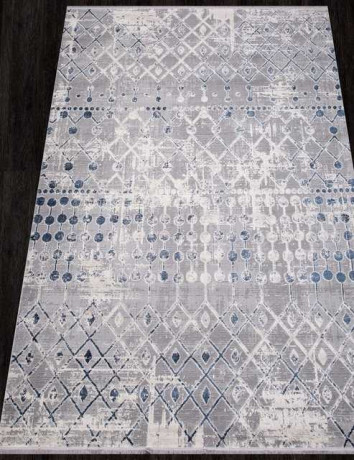 Турецкий ковер ALANYA-22422A-GREY-CREAM-STAN