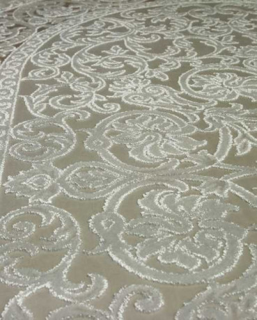 Турецкий ковер HUNKAR-07902A-PINK-PINK-OVAL