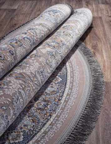 Иранский ковер FARSI 1200 G256-LIGHT-GRAY-DAIRE