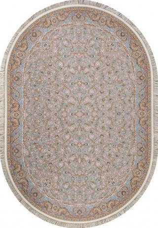 Иранский ковер FARSI-1200-G205-LIGHT-CREAM-OVAL
