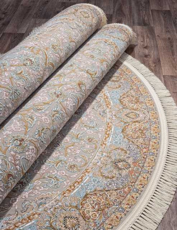Иранский ковер FARSI-1200-G205-LIGHT-CREAM-OVAL