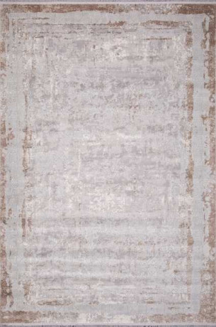 Турецкий ковер ALANYA-22464A-WHITE-GREY-SHR-STAN