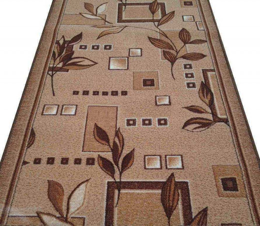 Дорожка паласная ''Лилия бежевый''