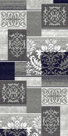 Дорожка ковровая (тканная) Diana 11 серый