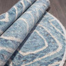 Ковёр MOROCCO-D856-BLUE-OVAL