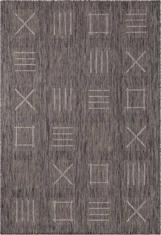 Ковёр VEGAS-S003-DARK-GRAY-STAN