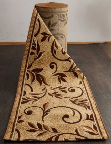 Дорожка ковровая (тканная) Diana 17 бежевый