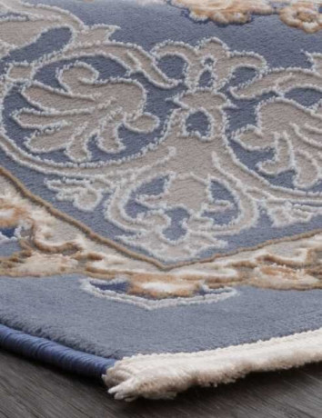 Турецкий ковер QATAR-33525-030-BLUE-STAN