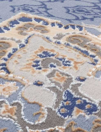 Турецкий ковер QATAR-33525-030-BLUE-STAN