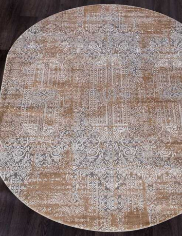 Турецкий ковер OPERA-5806C-SMOKY-GREY-OVAL