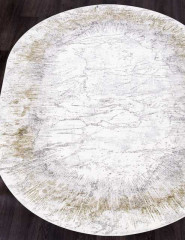 Турецкий ковер MODA-9801-ACIK-GRI-OVAL