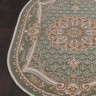 Турецкий ковер QATAR-33525-040-GREEN-OVAL