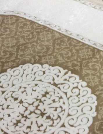 Турецкий ковер HUNKAR-07908A-BROWN-BROWN-OVAL