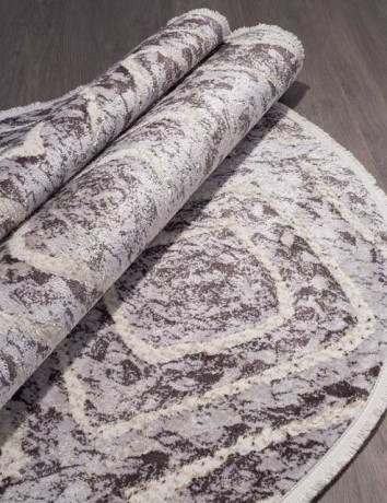 Ковёр MOROCCO-D856-PURPLE-OVAL