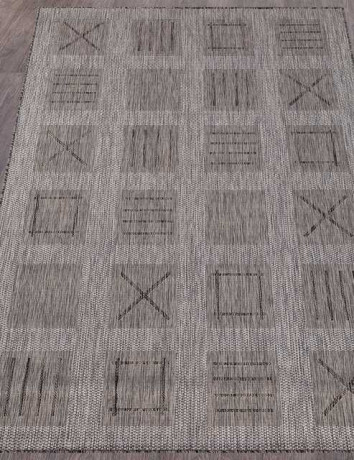 Ковёр VEGAS-S003-GRAY-STAN