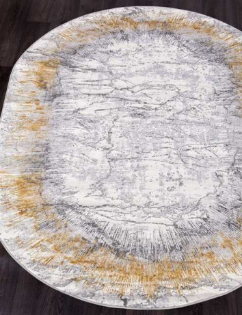 Турецкий ковер MODA-9802-ACIK-GRI-OVAL