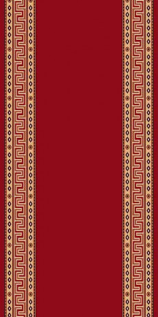 Дорожка ковровая (тканная) Diana 10 красный