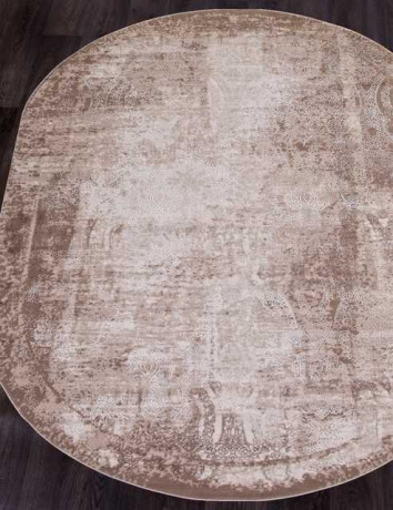 Турецкий ковер ARMINA-03711A-BROWN-BROWN-OVAL