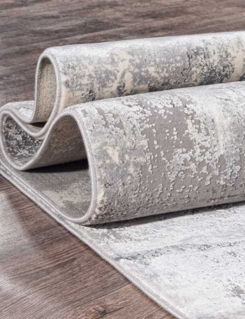 Турецкий ковер OLIMPOS-M412A-CREAM-D-GRAY-STAN