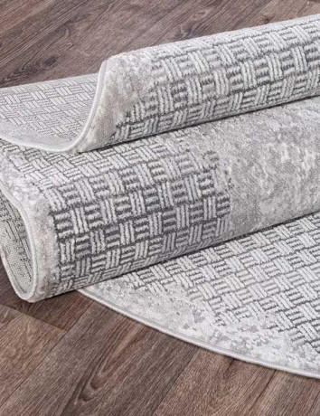 Турецкий ковер MODA-9803-ACIK-GRI-OVAL