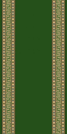 Дорожка ковровая (тканная) Diana 10 зеленый