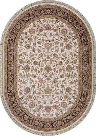 Ковёр ARAVIA-5471-CREAM-BROWN-OVAL
