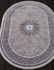Турецкий ковер CASABLANKA-9760A-BEIGE-OVAL