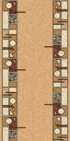 Дорожка ковровая (тканная) Diana 4 зеленый