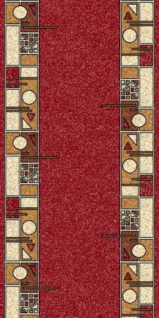 Дорожка ковровая (тканная) Diana 4 зеленый