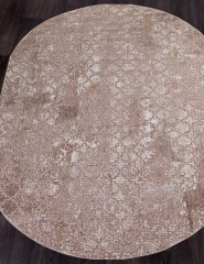 Турецкий ковер ARMINA-03746A-BROWN-BROWN-OVAL