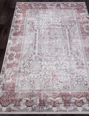 Турецкий ковер DIOR-5885C-GREY-PINK-STAN