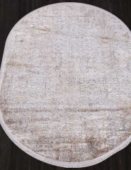 Турецкий ковер AJMAL-LP-257-CREAM-VIZON-OVAL