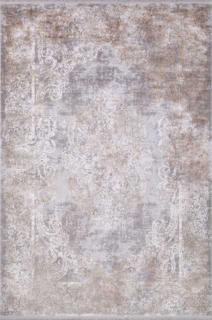 Турецкий ковер DIOR-5886A-GREY-BROWN-STAN