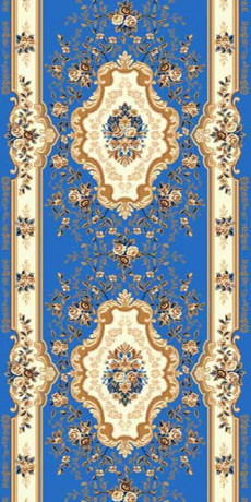 Дорожка ковровая (тканная) Diana 5 синий