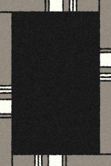 Прямоугольный ковер PLATINUM T640 BLACK