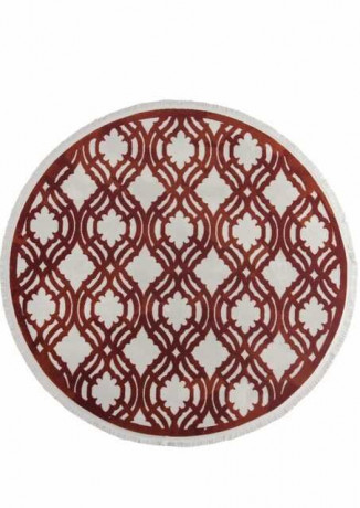 Турецкий ковер SARDES-TRUVA-08423R-RED-RED-DAIRE