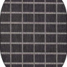 Ковёр VEGAS-S004-BLACK-GRAY-OVAL